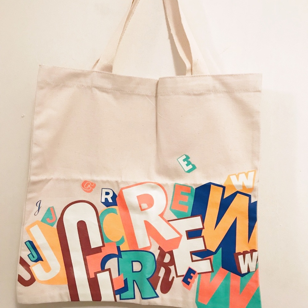 J.Crew Canvas Tote Bag